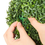 Darrahopens Home & Garden > Artificial Plants > Artificial Flowers & Plants VEVOR Artificial Topiary Bunny-Shape Boxwood Ball, 2 Set 914mm Faux Boxwood Plant Balls, Fake Silk Tree Look Real, Easy Assembly for Decor Front Porch Outdoor Patio Garden Balcony Backyard Indoor