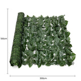 Darrahopens Home & Garden > Artificial Plants > Artificial Grass Artificial Ivy Leaf Roll 3m X 1m (Camellia Style Fake Ivy Roll)