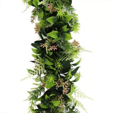 Darrahopens Home & Garden > Artificial Plants > Artificial Hanging Plants Artificial Extendable Hanging Flowering Cedar Vine UV Resistant 55cm