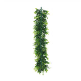Darrahopens Home & Garden > Artificial Plants > Artificial Hanging Plants Artificial Extendable Hanging Flowering White Eucalyptus Vine UV Resistant 55cm