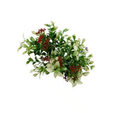 Darrahopens Home & Garden > Artificial Plants > Artificial Hanging Plants Artificial Flowering Holly Plant Stem UV Resistant 26cm