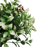 Darrahopens Home & Garden > Artificial Plants > Artificial Hanging Plants Artificial Flowering Holly Plant Stem UV Resistant 26cm
