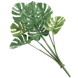 Darrahopens Home & Garden > Artificial Plants > Artificial Hanging Plants Artificial Monstera Split Leaf Philodendron Plant Stem 60cm UV Resistant