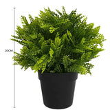Darrahopens Home & Garden > Artificial Plants > Artificial Hanging Plants Small Potted Artificial Mimosa Fern UV Resistant 20cm