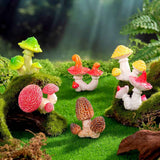 Darrahopens Home & Garden > Artificial Plants > Artificial Potted Plants 10pcs Artificial Mushroom Ornament-Type 10