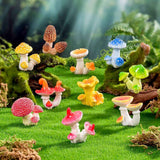 Darrahopens Home & Garden > Artificial Plants > Artificial Potted Plants 10pcs Artificial Mushroom Ornament-Type 3