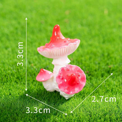 Darrahopens Home & Garden > Artificial Plants > Artificial Potted Plants 10pcs Artificial Mushroom Ornament-Type 6