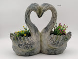 Darrahopens Home & Garden > Artificial Plants > Artificial Potted Plants Swan Planter