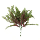 Darrahopens Home & Garden > Artificial Plants > Artificial Trees Artificial Royal Purple Fern Stem UV Resistant 33cm