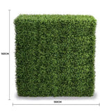 Darrahopens Home & Garden > Artificial Plants > Artificial Trees Deluxe Portable Buxus Hedge UV Resistant 150cm Long x 150cm High
