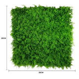 Darrahopens Home & Garden > Artificial Plants > Artificial Trees Mediterranean Fern Vertical Garden / Green Wall UV Resistant SAMPLE