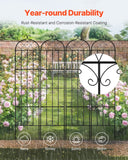 Darrahopens Home & Garden > Artificial Plants > Artificial Trees VEVOR Garden Trellis for Climbing Plants, 87 x 20 in, 4 Packs Rustproof Metal Garden Flower Trellis, Outdoor Climbing Rose Trellis Cucumbers Support, Decorative Clematis Trellis for Courtyards Lawns