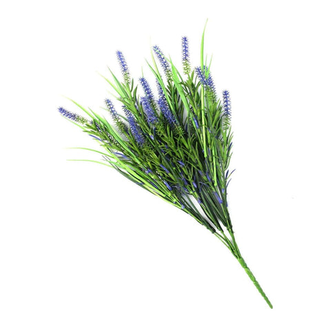 darrahopens Home & Garden > Artificial Plants Long Stem Purple Lavender Plant 50cm UV Resistant