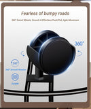 Darrahopens Home & Garden > Artificial Plants > Pots, Planters & Accessories Black Round Movable Plant Caddy with Wheels