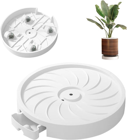 Darrahopens Home & Garden > Artificial Plants > Pots, Planters & Accessories CARLA HOME Rolling Plant Stand with 360° Wheels for Indoor Pots (26 cm)