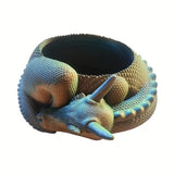 Darrahopens Home & Garden > Artificial Plants > Pots, Planters & Accessories Dragon Planter, 3D Printed, Fantasy Decor, Dragon Pot, Dragon Bowl, Dragon Dish