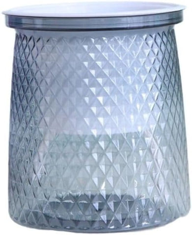 Darrahopens Home & Garden > Artificial Plants > Pots, Planters & Accessories Flower pots - Plastic flower pots - sustainable garden supplies - hydroponic flower pots - visible water level - With absorbent cotton rope - Ø 10 x H 12 cm - Gray