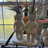Darrahopens Home & Garden > Artificial Plants > Pots, Planters & Accessories Funny Couple Air Plant Holder - Cheeky Anniversary Gift