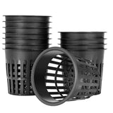 Darrahopens Home & Garden > Artificial Plants > Pots, Planters & Accessories Hydroponic Plant Net Pot Basket 4-Inch Slotted Mesh Wide Lip Filter Cups 15-Pack