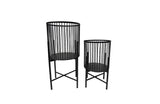 Darrahopens Home & Garden > Artificial Plants > Pots, Planters & Accessories Logan Planter - Large - Black