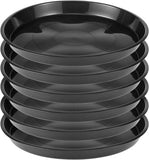 Darrahopens Home & Garden > Artificial Plants > Pots, Planters & Accessories Plant bowls - 6 pieces - Round plant bowls - For flower pots, garden bowls and planters - Black