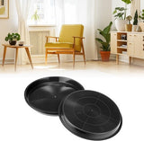 Darrahopens Home & Garden > Artificial Plants > Pots, Planters & Accessories Plant bowls - 6 pieces - Round plant bowls - For flower pots, garden bowls and planters - Black