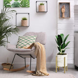 Darrahopens Home & Garden > Artificial Plants > Pots, Planters & Accessories Plant Stand, Simple Style Metal Plant Shelf, Indoor And Outdoor Flower Pot Holder Adjustable Width For 20-30Cm Pots