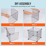 Darrahopens Home & Garden > Artificial Plants > Pots, Planters & Accessories VEVOR 5 Pack Plant Protector from Animals, 390 mm x 390 mm Chicken Wire Plant Protector, Plant Cages for Outdoor Plants, Flowers & Vegetables, Keeps Bunny Chicken Squirrels Out, 20pcs Metal Mesh