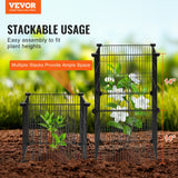 Darrahopens Home & Garden > Artificial Plants > Pots, Planters & Accessories VEVOR 5 Pack Plant Protector from Animals, 390 mm x 390 mm Chicken Wire Plant Protector, Plant Cages for Outdoor Plants, Flowers & Vegetables, Keeps Bunny Chicken Squirrels Out, 20pcs Metal Mesh