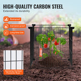Darrahopens Home & Garden > Artificial Plants > Pots, Planters & Accessories VEVOR 5 Pack Plant Protector from Animals, 390 mm x 390 mm Chicken Wire Plant Protector, Plant Cages for Outdoor Plants, Flowers & Vegetables, Keeps Bunny Chicken Squirrels Out, 20pcs Metal Mesh