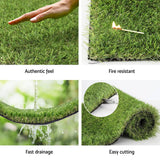 Darrahopens Home & Garden > Artificial Plants Primeturf Artificial Grass 35mm 2mx5m Synthetic Fake Lawn Turf Plastic Plant 4-coloured