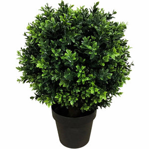 darrahopens Home & Garden > Artificial Plants UV Resistant Artificial Topiary Shrub (Hedyotis) 50cm Mixed Green