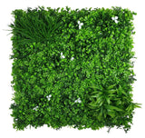 darrahopens Home & Garden > Artificial Plants White Oasis Vertical Garden / Green Wall UV Resistant 1m x 1m
