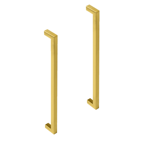 darrahopens Home & Garden > Bathroom Accessories 15x Brushed Brass Drawer Pulls Kitchen Cabinet Handles - Gold Finish 256mm