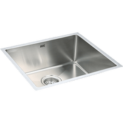 darrahopens Home & Garden > Bathroom Accessories 490x440mm Handmade Stainless Steel Undermount / Topmount Kitchen Laundry Sink with Waste