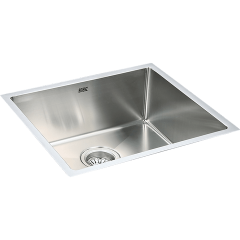 darrahopens Home & Garden > Bathroom Accessories 490x440mm Handmade Stainless Steel Undermount / Topmount Kitchen Laundry Sink with Waste