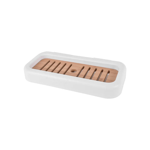 Darrahopens Home & Garden > Bathroom Accessories > Bath Caddies Bamboo Rack Shower Wall Caddy