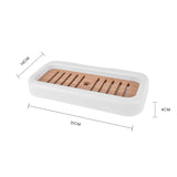 Darrahopens Home & Garden > Bathroom Accessories > Bath Caddies Bamboo Rack Shower Wall Caddy