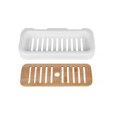 Darrahopens Home & Garden > Bathroom Accessories > Bath Caddies Bamboo Rack Shower Wall Caddy
