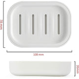 Darrahopens Home & Garden > Bathroom Accessories > Bath Caddies Bathroom Soap Dishes. Strong Drainage. Keep Soap Dry. Easy To Clean Soap Holder (White)