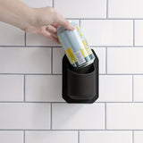 Darrahopens Home & Garden > Bathroom Accessories > Bath Caddies Silicone Shower Beer Holder Wall Mounted Beverage Can Rack Self Adhesive in Black