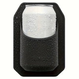 Darrahopens Home & Garden > Bathroom Accessories > Bath Caddies Silicone Shower Beer Holder Wall Mounted Beverage Can Rack Self Adhesive in Black