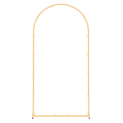 Darrahopens Home & Garden > Bathroom Accessories > Bath Caddies VEVOR Arch Backdrop Stand, 2 x 1 m, Stable Structure, Easy Assembly, 1 Set Gold Metal Arch Backdrop Stand for Wedding, Birthday Party, Graduation, Holiday Celebration, and Ceremony Decoration