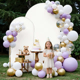 Darrahopens Home & Garden > Bathroom Accessories > Bath Caddies VEVOR Arch Backdrop Stand, Set of 2, 2.2 m and 1.8 m, Stable Structure, Easy Assembly, Gold Metal Arch Backdrop Stand with Cover for Wedding, Birthday Party, Celebration, and Ceremony Decoration