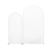 Darrahopens Home & Garden > Bathroom Accessories > Bath Caddies VEVOR Arch Backdrop Stand, Set of 2, 2.2 m and 1.8 m, Stable Structure, Easy Assembly, Gold Metal Arch Backdrop Stand with Cover for Wedding, Birthday Party, Celebration, and Ceremony Decoration