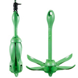 Darrahopens Home & Garden > Bathroom Accessories > Bath Caddies VEVOR Kayak Anchor Kit, 3.5 lb Paddle Board Anchor Kit with 26.2 ft/8 m Rope and Buoy, Folding Small Boat Anchor with Storage Bag and Snap Hook, Kayak Accessories for Kayaks, Small Boats, Canoes