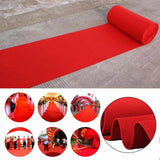Darrahopens Home & Garden > Bathroom Accessories > Bath Mats & Rugs 10M Red Carpet Aisle Runner Awards Night Casino Wedding Party Event Mats Decor