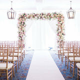 Darrahopens Home & Garden > Bathroom Accessories > Bath Mats & Rugs 10X1.2M White Carpet Aisle Runner Wedding Party Event Decoration Mats Rugs