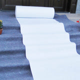 Darrahopens Home & Garden > Bathroom Accessories > Bath Mats & Rugs 10X1.2M White Carpet Aisle Runner Wedding Party Event Decoration Mats Rugs