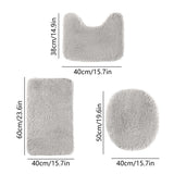 Darrahopens Home & Garden > Bathroom Accessories > Bath Mats & Rugs Bathroom Rugs Sets Grey